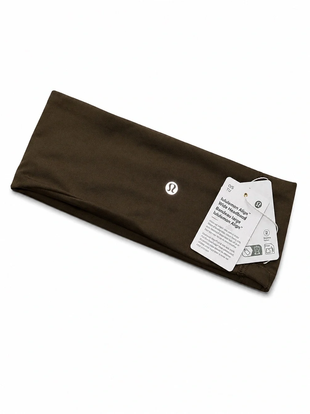 Lululemon Align™ Wide Headband Brown One Size NWT Nulu Yoga Workout